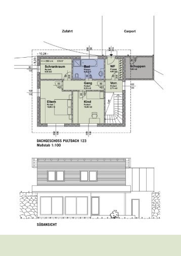 SÜDHANG PULTDACH 123 - m-haus