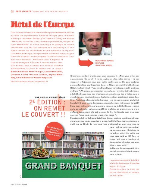 mai-juin - Bibliothèque municipale de Lyon