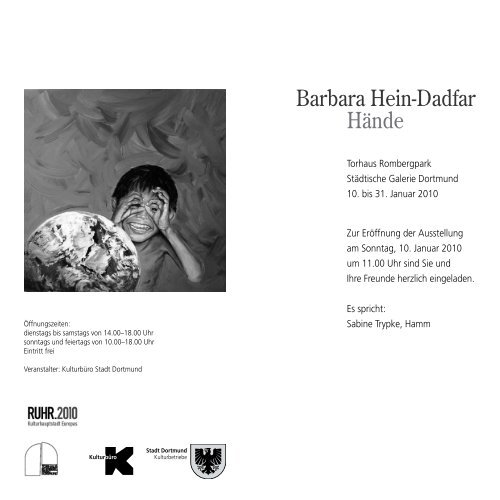 Einladung Ausstellung "Heinz-Dadflar" [pdf, 148 kB] - Dortmund