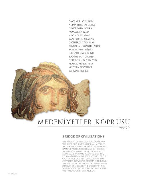 GAZİANTEP ZEUGMA MOZAİK MÜZESİ