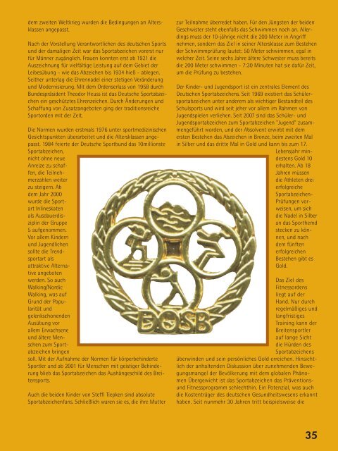 Ausgabe 6/2008 - Deutsche Olympische Gesellschaft