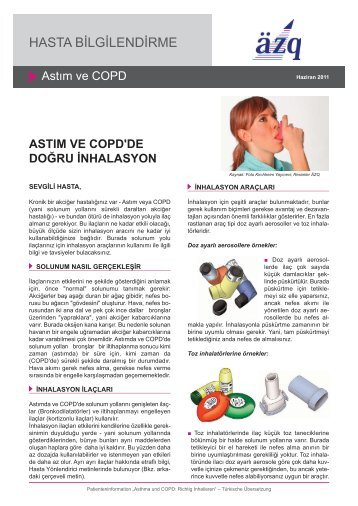 Asthma und COPD - Uebersetzung Tuerkisch - Patienten ...