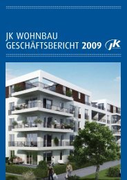 JK Wohnbau Geschäftsbericht 2009 - JK Wohnbau AG