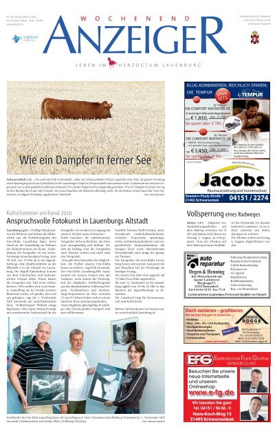 Wochenend Anzeiger - Kurt Viebranz Verlag