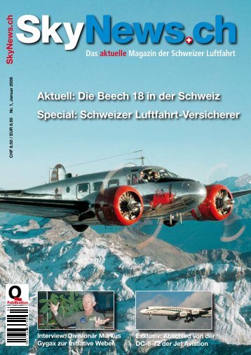 Aktuell: Die Beech 18 in der Schweiz Special ... - SkyNews.ch