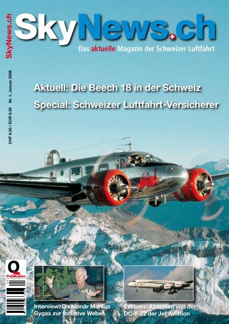 Aktuell: Die Beech 18 in der Schweiz Special ... - SkyNews.ch