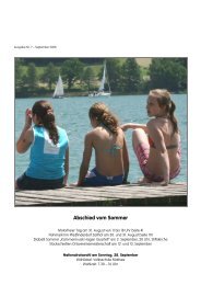 Abschied vom Sommer - Mattsee