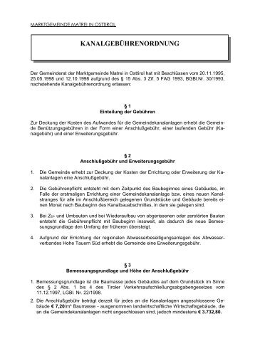 Datei herunterladen (58 KB) - .PDF - Gemeinde Matrei in Osttirol