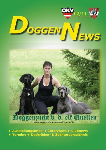 Klubnews - Österreichischer Doggenklub