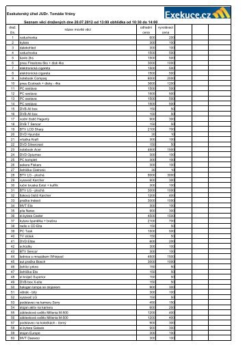 seznam dražených MV - 20 7 2012 na net
