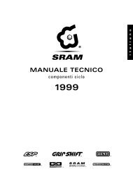 MANUALE TECNICO - Sram