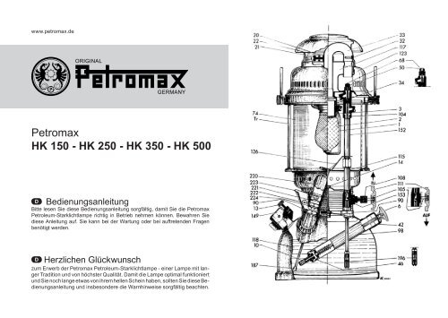 Petromax 500 Kupferschraube #21