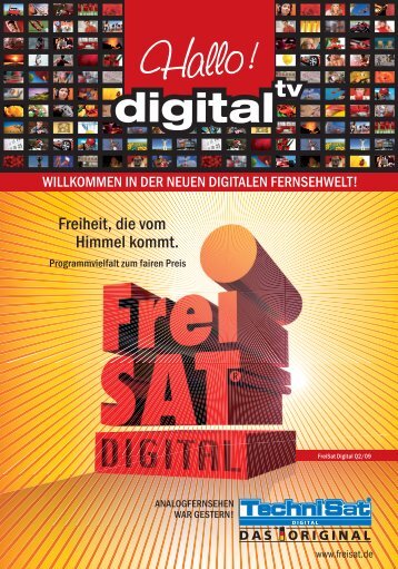 FreiSat via ASTRA 19,2° Ost Privatsender Digital