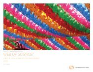 Web of Science - Thomson Reuters