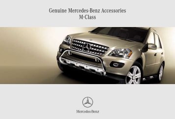 Genuine Mercedes-Benz Accessories M-Class - ragtop.org