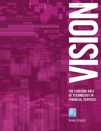 the evolving role of technology in financial services - State Street