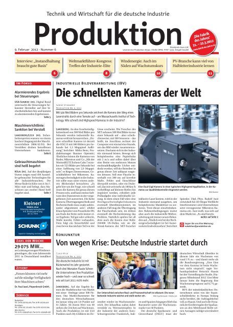 Ausgabe - 06 - 2012 - Produktion