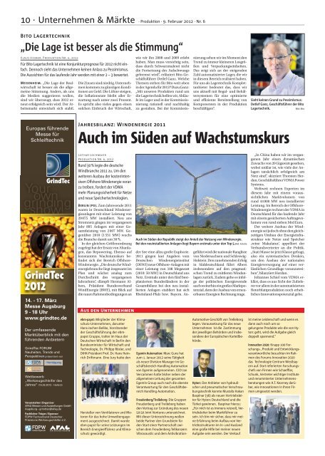 Ausgabe - 06 - 2012 - Produktion