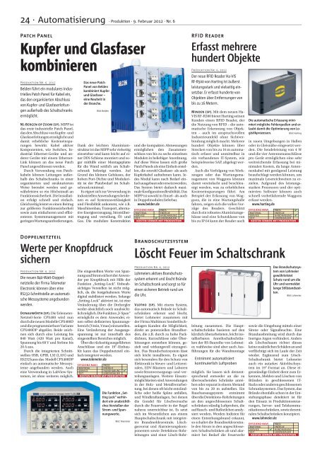 Ausgabe - 06 - 2012 - Produktion