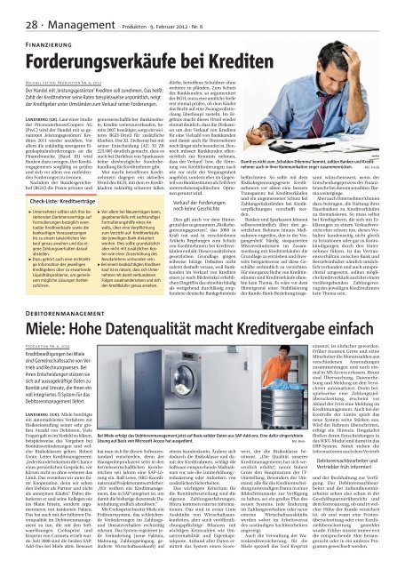 Ausgabe - 06 - 2012 - Produktion