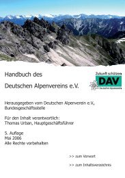 Handbuch des DAV