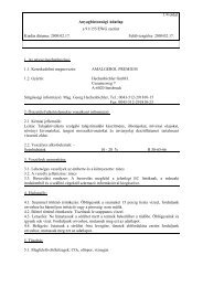 Amalgerol Premium MSDS