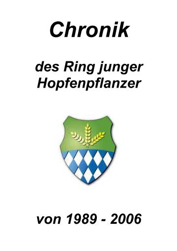 Ehrungen 2006 - Hopfenring Hallertau eV