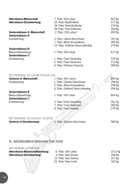 Wir wünschen dem Lohner Schützenverein und den Lohner ...