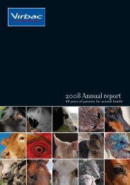 Annual Financial Report - Virbac Animal Health | Canada