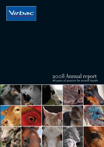 Annual Financial Report - Virbac Animal Health | Canada