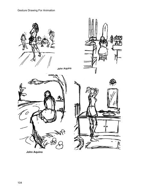 walt stanchfield gesture drawing for animation pdf