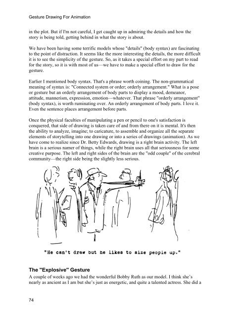 walt stanchfield gesture drawing for animation pdf