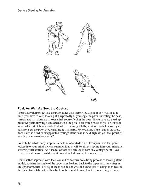 walt stanchfield gesture drawing for animation pdf