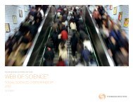 Social Science Citation Index - Thomson Reuters