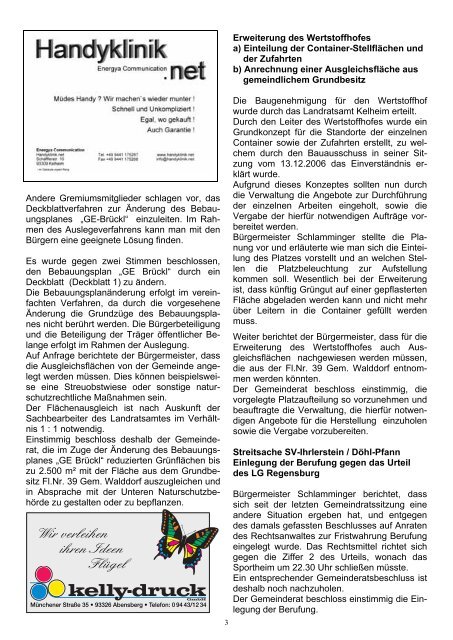 Gemeinde Ihrlerstein MITTEILUNGSBLATT