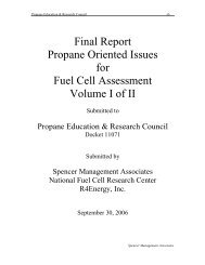 Final Report Propane Oriented Issues for Fuel Cell Assessment ...