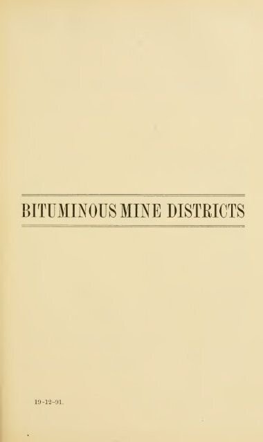 Reports of the Inspectors of Mines of the anthracite and bituminous ...