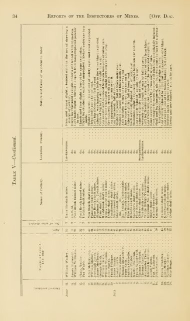 Reports of the Inspectors of Mines of the anthracite and bituminous ...