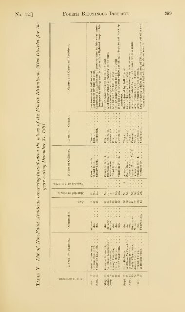 Reports of the Inspectors of Mines of the anthracite and bituminous ...