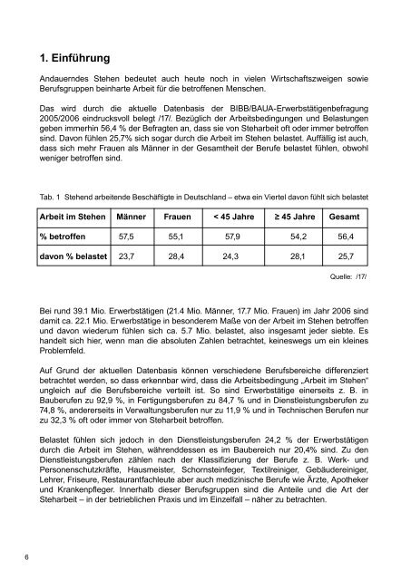 Bewegungsergonomische Gestaltung von andauernder ... - LASi