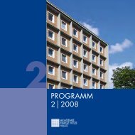 PROGRAMM 2 2008 - Franz-Hitze-Haus