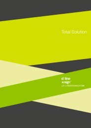 d line Beschilderung - Total Solution