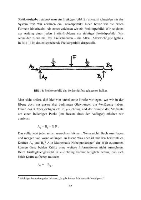 Keine Panik vor Mechanik!