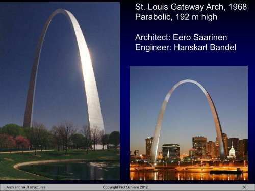 Arch and Vault - Engineering Class Home Pages