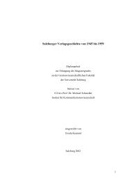 Diplomarbeit Ursula Kramml - Wiener Stadt- und Landesbibliothek