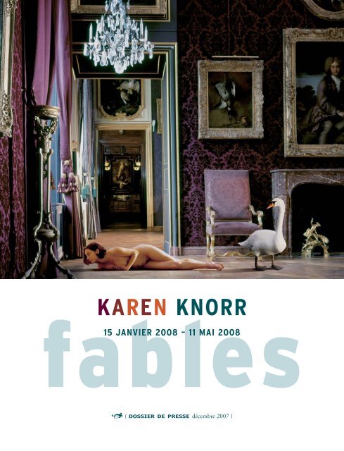 *Brochure Karen Knorr 210x275 - Musée de la chasse et de la nature