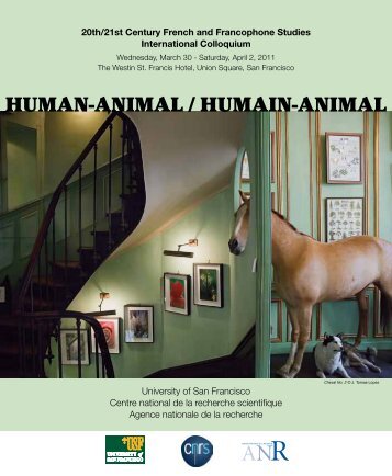 HUMAN-ANIMAL / HUMAIN-ANIMAL - University of San Francisco