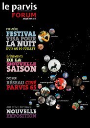 FORUM JUILLET-AOUT 2010.pdf - Le Parvis