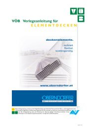 ELEMENTDECKEN VÖB Verlegeanleitung für - Oberndorfer