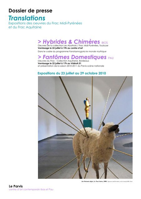 dossier de presse.pdf - Le Parvis